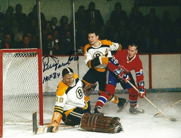 Bernie Parent Autographed Signed 8X10 Boston Bruins Photo - Autographs 