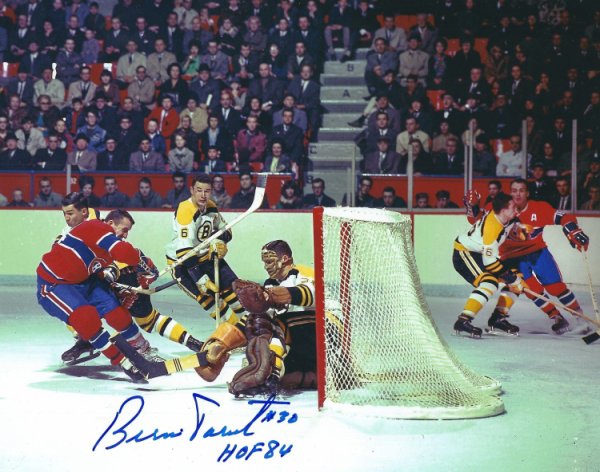 Bernie Parent Autographed Signed 8X10 Boston Bruins Photo - Autographs 