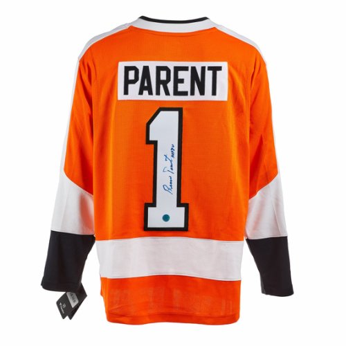 Bernie Parent Autographed Signed Philadelphia Flyers Fanatics Breakaway Jersey