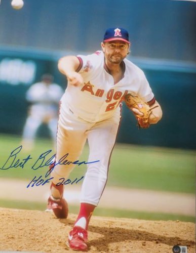 Bert Blyleven Autographed Signed "HOF 2011" California Angels 16X20 Photo - Autographs