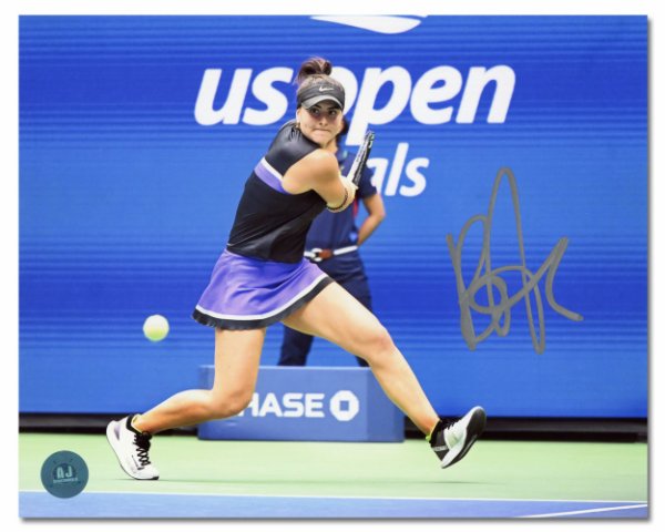 Bianca Andreescu Autographed Signed US Open Finals Tennis 8x10 Photo