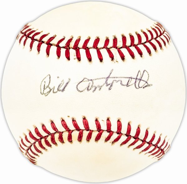 Bill Antonelli Autographed Signed Official Nl Baseball Brooklyn Dodgers Beckett Beckett Qr #Bm25534 