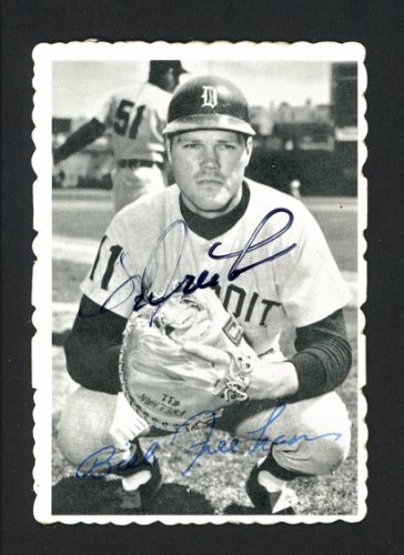 Bill Freehan Autographed 1969 Deckle Edge Topps Card #10 Detroit Tigers #161947