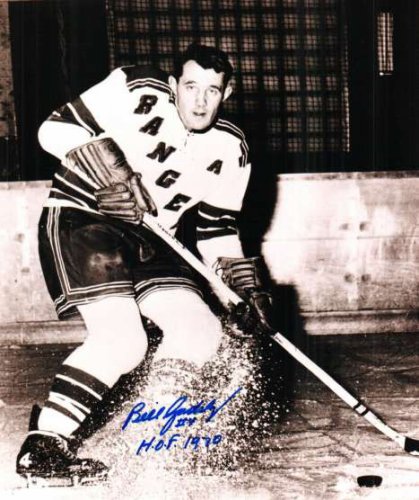 Bill Gadsby Autographed Signed New York Rangers Photo - Autographs