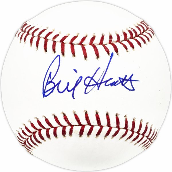 Bill Heath Autographed Official MLB Baseball Chicago Cubs, Detroit Tigers #229767