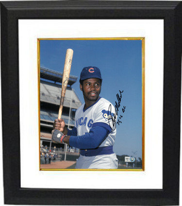 Bill Madlock Autographed Signed Chicago Cubs 8x10 Photo Custom Framing w/ 75, 76 BC - MLB Hologram 