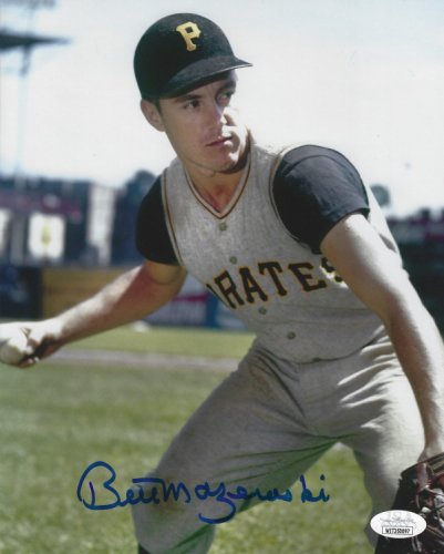 Bill Mazeroski Autographed Signed 8X10 Pittsburgh Pirates Photo JSA Witnessed - Autographs 