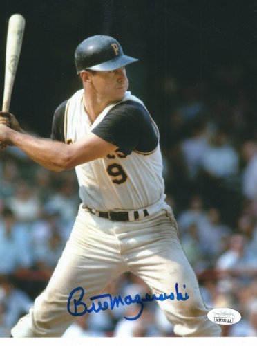 Bill Mazeroski Autographed Signed 8X10 Pittsburgh Pirates Photo JSA Witnessed - Autographs 