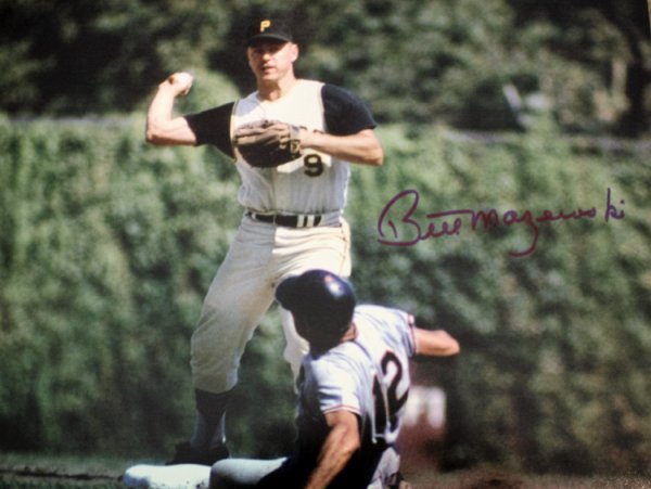 Bill Mazeroski Autographed Signed Pittsburgh Pirates 11X14 Photo - COA - Autographs 