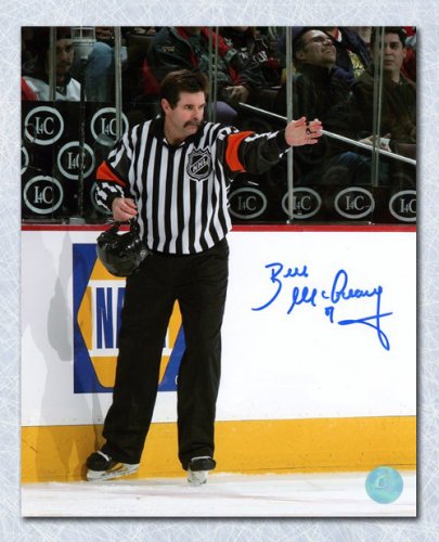 Bill McCreary Autographed Signed NHL 8x10 Photo