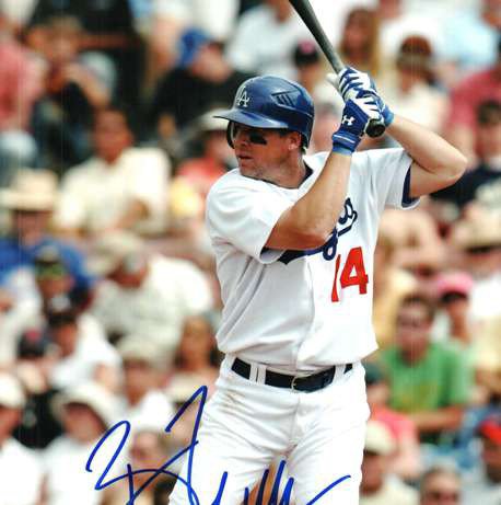 Bill Mueller Autographed Signed Los Angeles Dodgers Photo - Autographs 