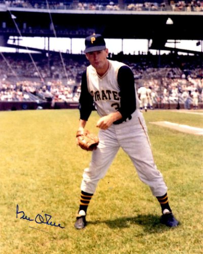 Bill O'dell Autographed Signed Bill O'dell 8X10 Pittsburgh Pirates Photo - Autographs 
