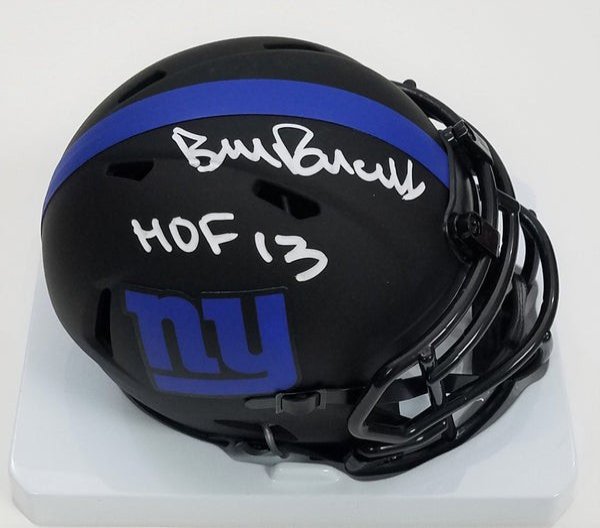 Bill Parcells Autographed Signed New York Giants Riddell Eclipse Mini Helmet W/ HOF 13 Beckett Witnessed 