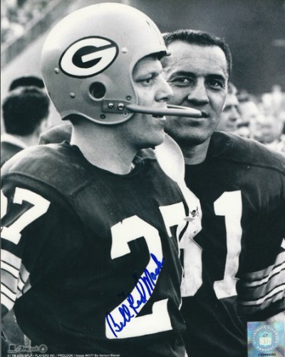 Bill Red Autographed Signed Mack Green Bay Packers Photo - Autographs