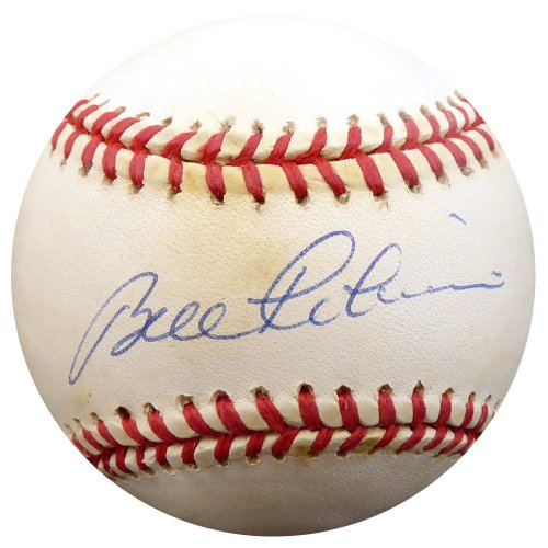 Bill Robinson Autographed Signed Official Al Baseball New York Yankees, Philadelphia Phillies Beckett Beckett 