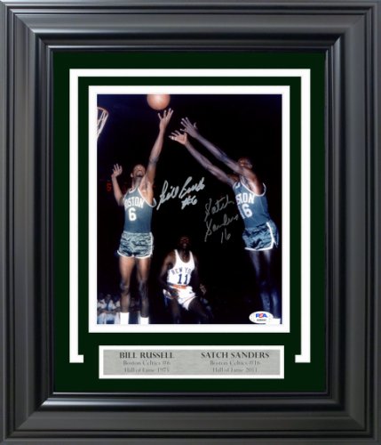 Bill Russell Boston Celtics Signed Autograph Custom Jersey Russell Hologram  & COA Card