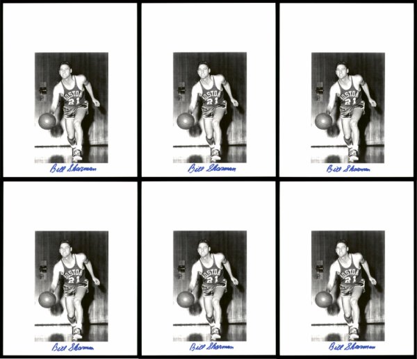 Bill Sharman Autographed Signed 8.5X11 Photo 12 Count Lot Boston Celtics #194009 