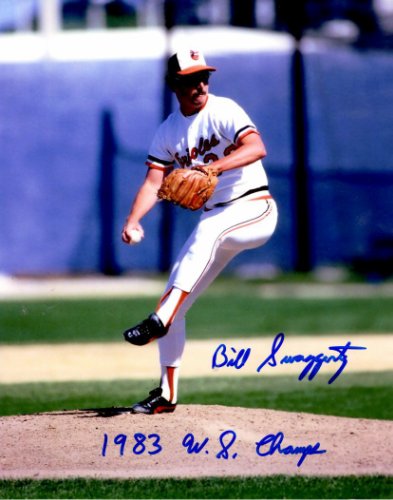 Bill Swaggerty Autographed Signed 8X10 Baltimore Orioles Photo - Autographs 