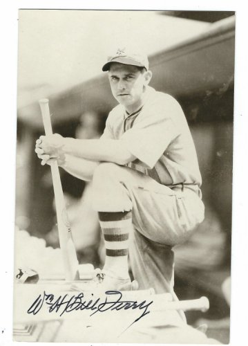 Bill Terry Autographed Signed Bxw Rowe Post Card - Autographs