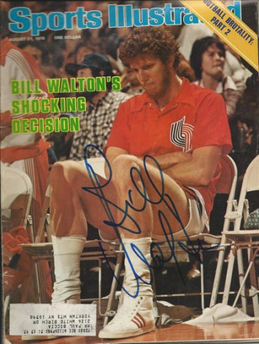 Bill Walton Autographed Signed Sports Illustrated Magazine - Autographs
