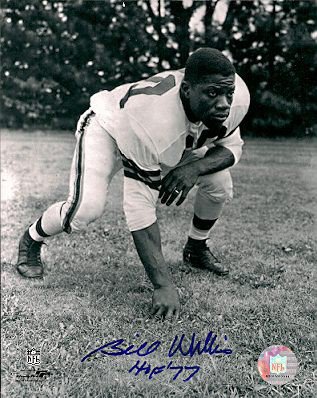 Bill Willis Autographed Signed 8X10 Cleveland Browns Photo - Autographs