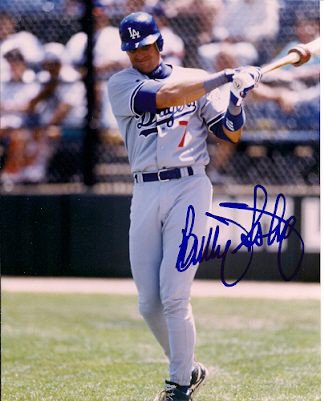 Billy Ashley Autographed Signed 8X10 Los Angeles Dodgers Photo - Autographs 