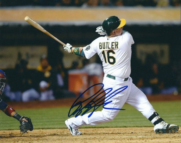 Billy Butler Autographed Signed 8X10 Oakland A's Photo - Autographs