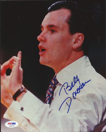Billy Donovan Autographed 8X10 Photo Florida Gators PSA/DNA
