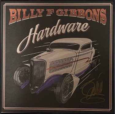 Billy Gibbons Autographed Signed 2021 Hardware Limited Purple Album Cover/LP/Vinyl Record Custom Framing- JSA #SS50124 (ZZ TOP) 