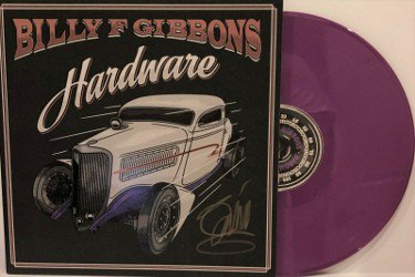 Billy Gibbons Autographed Signed 2021 Hardware Limited Purple Album Cover/LP/Vinyl Record- JSA #SS50124 (ZZ TOP) 