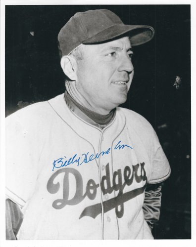 Billy Herman Autographed Signed 8X10 Brooklyn Dodgers Photo - Autographs 