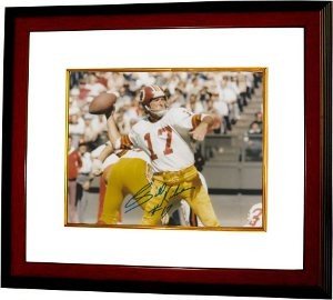 Billy Kilmer signed Washington Redskins 8x10 Photo Custom Framing