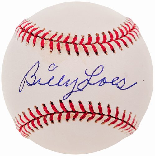 Billy Loes Autographed Signed Official Nl Baseball Brooklyn Dodgers Beckett Beckett 