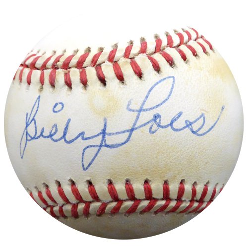 Billy Loes Autographed Signed Official Nl Baseball Brooklyn Dodgers Beckett Beckett 