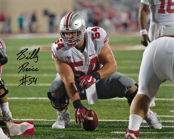 Billy Price 8-3 8x10 Autographed Signed Photo - Certified Authentic 