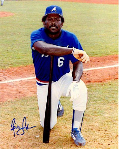 Billy Sample Autographed Signed 8X10 Atlanta Braves Photo - Autographs