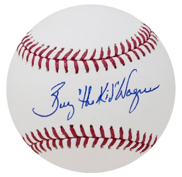 Billy Wagner Autographed Signed Rawlings Official MLB Baseball w/The Kid 