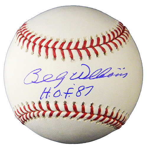 Billy Williams Signed Official MLB Baseball w/HOF'87