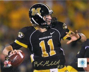 Blaine Gabbert signed Missouri Tigers 8X10 Photo