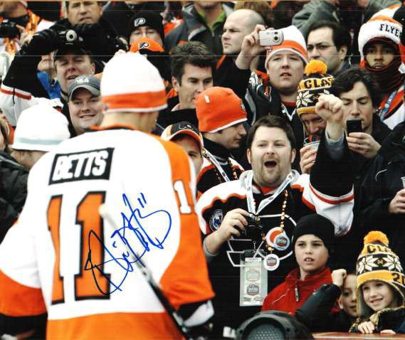 Blair Betts Autographed Signed 8X10 Photo - Philadelphia Flyers - Autographs