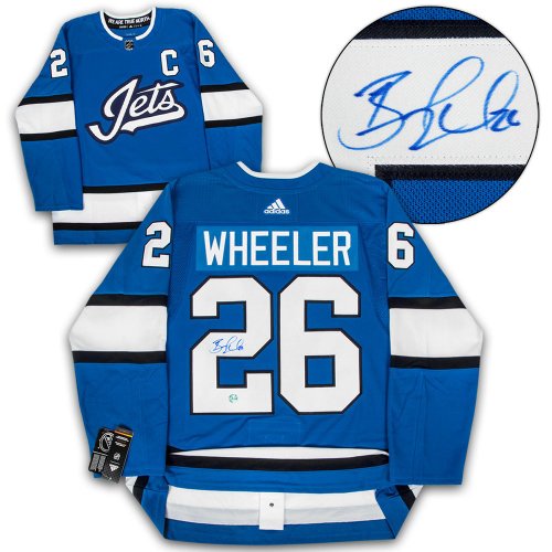 Blake Wheeler Autographed Signed Winnipeg Jets Alternate adidas Jersey