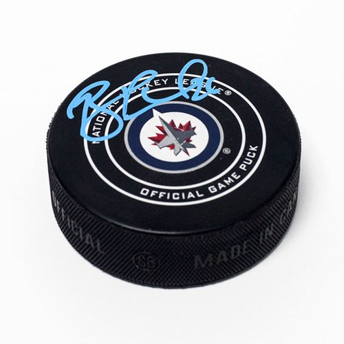 Blake Wheeler Autographed Signed Winnipeg Jets Official Game Puck