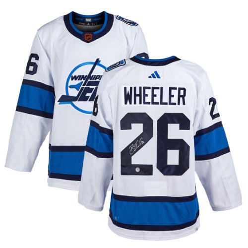Blake Wheeler Autographed Signed Winnipeg Jets Reverse Retro 2.0 adidas Jersey