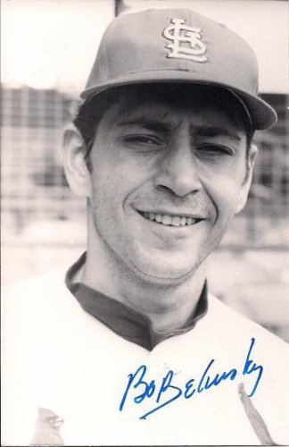 Bo Belinsky Autographed Signed B&W Rowe Postcard - Autographs