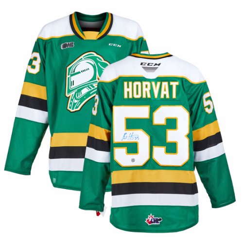 Bo Horvat London Knights Autographed Signed CHL CCM Jersey