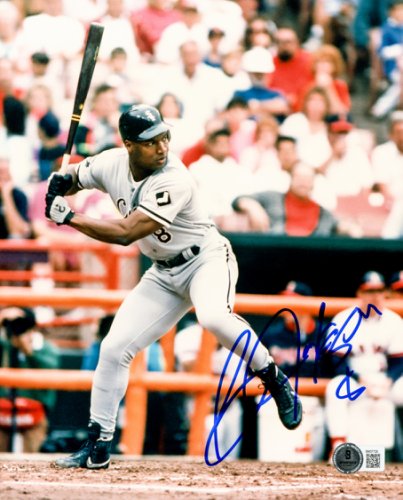 Bo Jackson Autographed 8X10 Photo Chicago White Sox Beckett Beckett Qr #230681