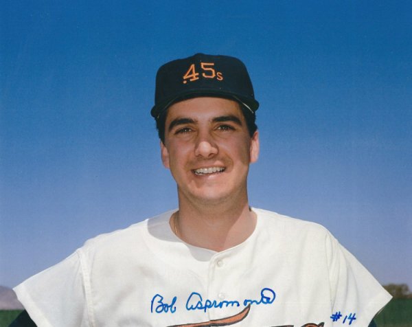 Bob Aspromonte Autographed Signed 8X10 Houston Colt 45'S Photo - Autographs