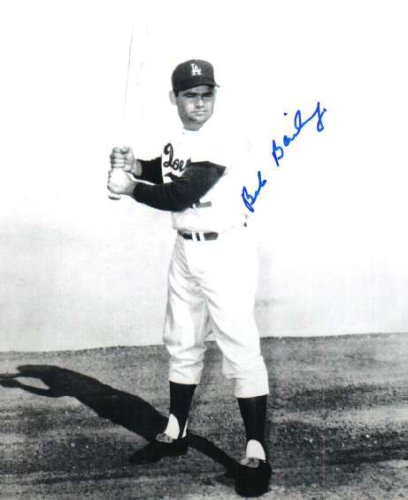 Bob Bailey Autographed Signed Los Angeles Dodgers Photo - Autographs 