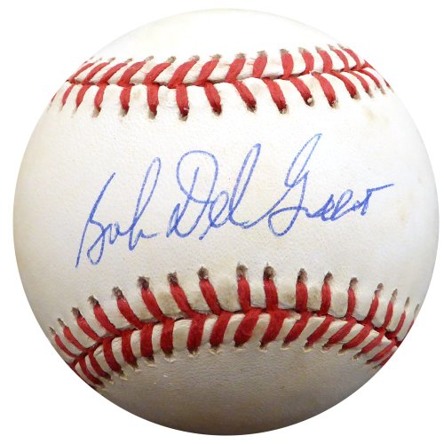 Bob "Bobby" Del Greco Autographed Signed Official Al Baseball New York Yankees, Philadelphia Phillies Beckett Beckett 