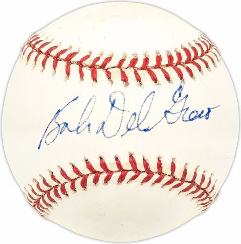 Bob Bobby Del Greco Autographed Signed Official Nl Baseball Philadelphia Phillies, New York Yankees #227576 